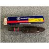 Image 1 : Smith & Wesson Boot Knife with leather scabbard