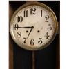 Image 4 : Antique Clock - works with wind up key - approx. 15in x 5in x 32in