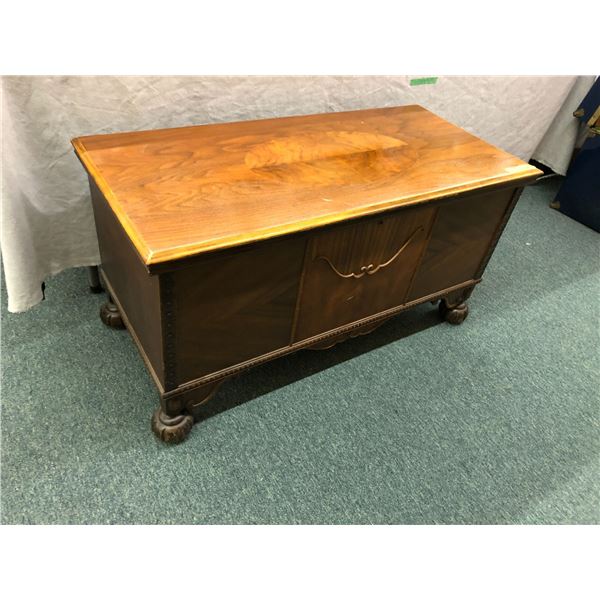Large Wooden Cedar Chest - approx. 43in x 19in x 22in