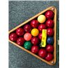 Image 3 : 3 Sets of Pool / Billiard Balls with racking tray