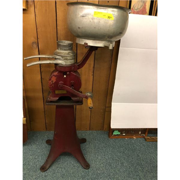 Vintage Cream Separator - Standard Importing & Sales Company - approx. 25in x 14in x 46 1/2in tall