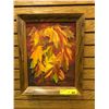 Image 1 : Original Painting of Leaves - Approx. 15in x 19in