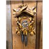 Image 1 : German Cuckoo Clock with pinecone weights - works