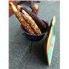 Image 4 : Vintage Coca-Cola Tray/ Campfire Pot & Preserved Indian Corn