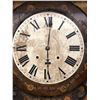 Image 5 : Vintage Clock with elaborate woodwork - approx. 17in x 4in x 27in - wood has some cracking from age