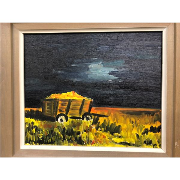 Original Painting by George Szasz, MD - Gathering Storm - Accepted into the Physicians Art Salon, Va