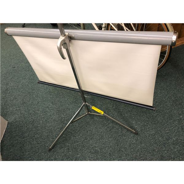 Vintage Penlux Precision Screen with Stand