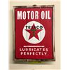 Image 1 : Texaco Motor Oil - reproduction signs - approx. 11 1/2in x 15 1/2in