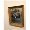 Image 1 : Dad's Private Bar - Framed Mirror - Approx. 11in x 14in