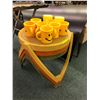 Image 2 : Group of Vintage Tables and Chairs with Happy Face Mugs