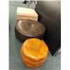 Image 3 : Three Vintage Ottomans