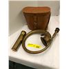 Image 1 : Vintage Horn, Flashlight & Binoculars