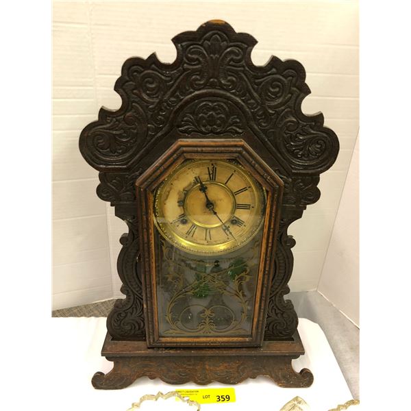 Antique Clock by P. Hetterer & Company - approx. 15in x 22in
