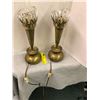 Image 1 : Group of Two Brass Lamps