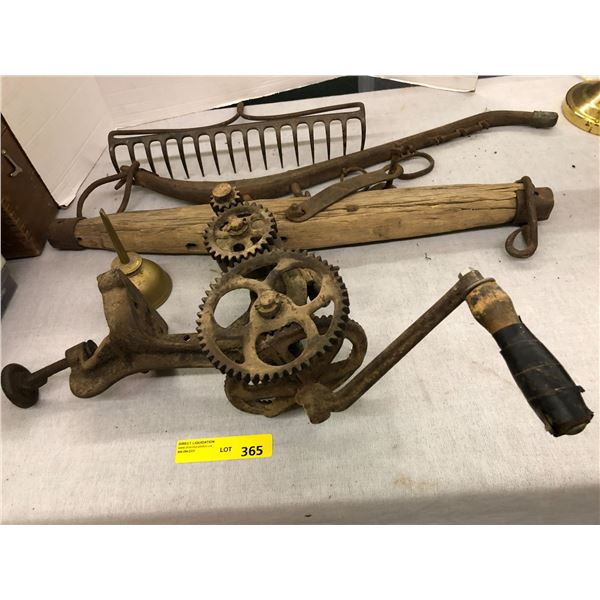 Collection of Five Vintage Tools