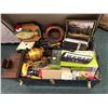 Image 1 : Contents of Steamer Trunk - misc. estate collectibles.  (Trunk not included)