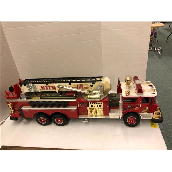 Vintage Fire Truck with attached remote control