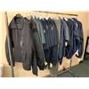 Image 1 : Half Rack of Military Style Clothing - including mainly Law Enforcement Jackets - Blauer 4 Season Mi