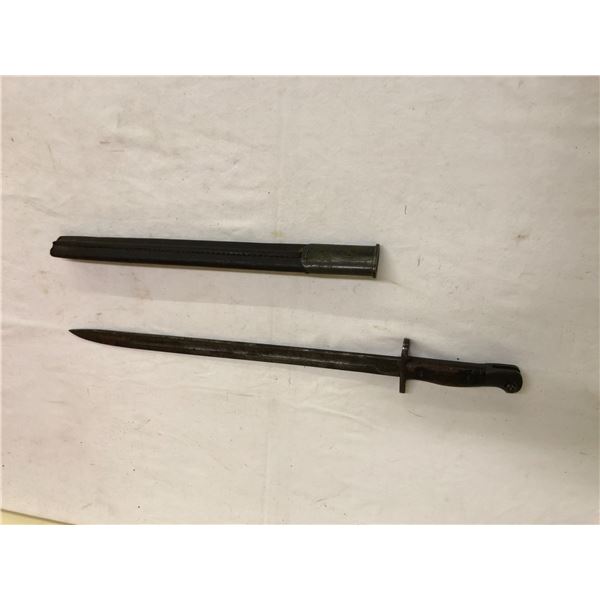 1917 Lithgow Lightly sharpened bayonet for an Enfield WWI