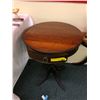 Image 1 : Antique Round End Table with drawer - approx. 20in round x 26 1/2in tall