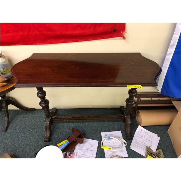 Antique Table - approx. 45in x 18in x 31in