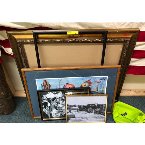 Group of Misc. Pictures and Frames