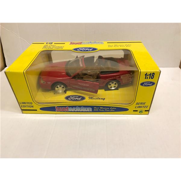 1/18 Scale Diecast -Ford Mustang -Indy 500 Pace Car Limited Edition