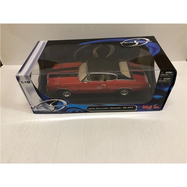 1/18 Scale Diecast -1972 Chevrolet Chevelle SS 454
