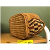 Image 1 : First Nation  hand Woven Basket