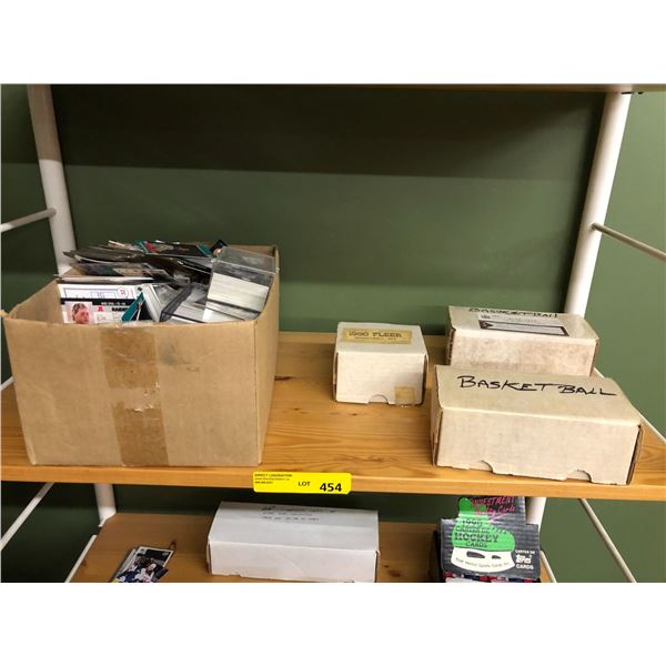 Misc. group of Basketball Cards & NFL Cards