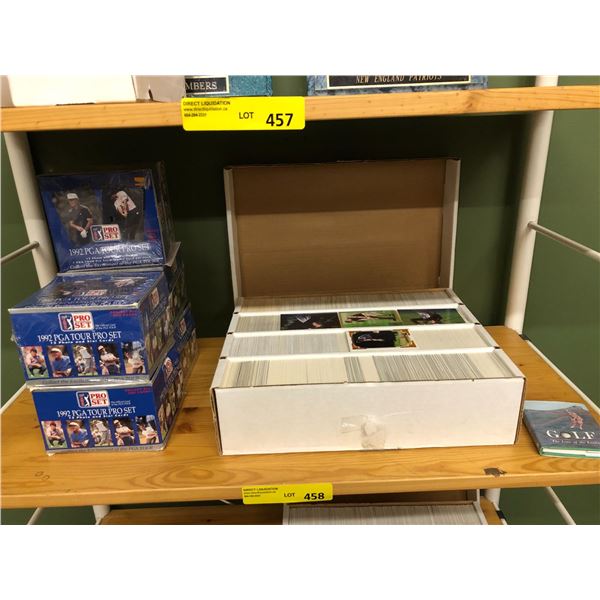 Large Box of Golf Cards