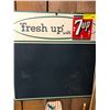 Image 1 : Fresh Up with 7up - Chalkboard - approx. 20in x 20in