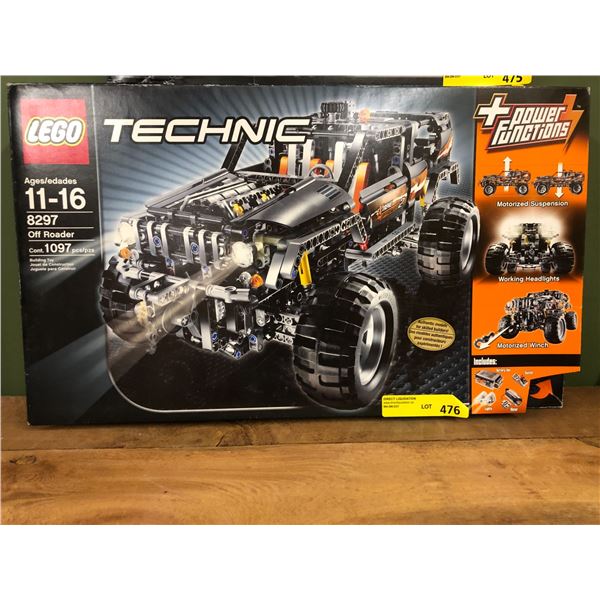 LEGO TECHNIC Model 8297 Off Roader - 1097 pieces includes Power Functions (battery,switch,motor & li