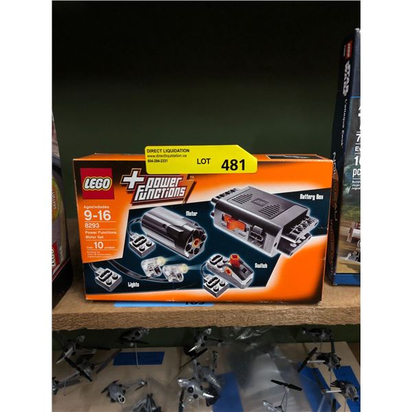 LEGO POWER FUNCTIONS - Model 8293 - Power Functions Motor Set - New in Box