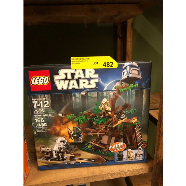 LEGO STAR WARS - Model 7956 - Ewok Attack - 166 pieces - New in Box