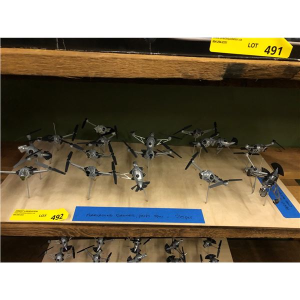 Movie Props - Background Drones - Spinning Props - 20 pieces