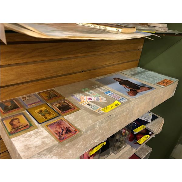 Hollywood Trading Cards, Grateful Dead Ticket Stubs, autographed  photo of Nadia Comaneci (no COA)