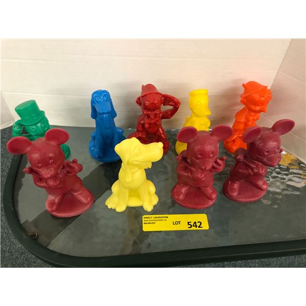 DISNEY Figurines - 9 of them - post wartime