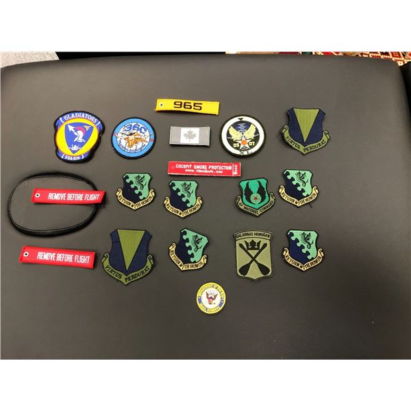 Assorted Military Style Badges