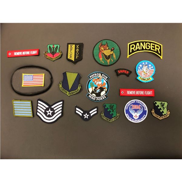 Assorted Military Style Badges