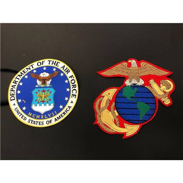 Assorted Military Style Badges - Group of 2 Large