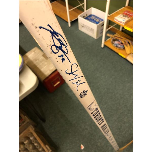 Autographed Hockey Stick - Toronto Marlies