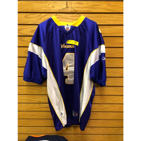 Vikings Favre #4 Jersey - Size 52