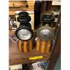 Image 1 : Group of Two Railway Switch Lights - made into table lamps