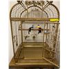 Image 1 : Gold Bird Cage - approx. 29in x 27in x 77in - used in the SCFI show Altered Carbon