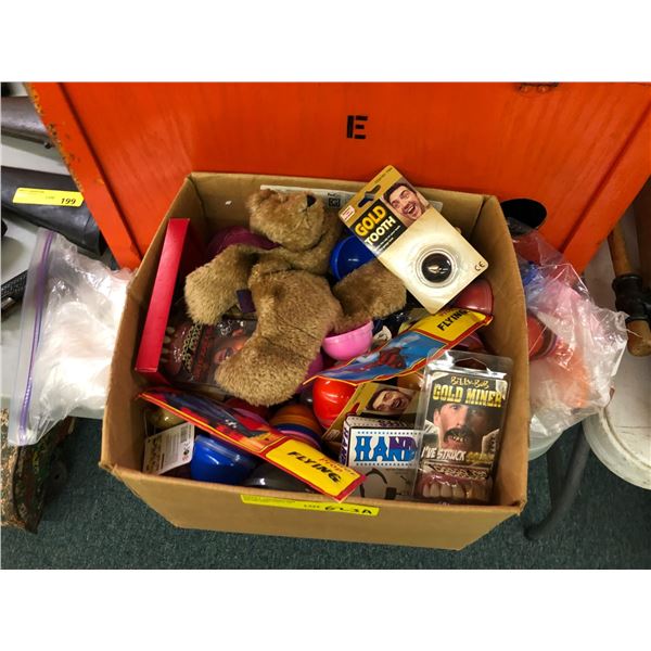 Box of Carnival Prizes