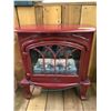 Image 1 : Antique Enameled Electric Fireplace - approx. 22 1/2in x 10 1/2in x 24in