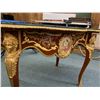 Image 3 : ORMOLU Table - Highly Decorative Hard Wood Table with elaborate Finish.  Must be seen - outstanding
