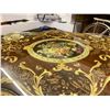 Image 4 : ORMOLU Table - Highly Decorative Hard Wood Table with elaborate Finish.  Must be seen - outstanding