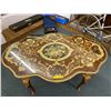 Image 5 : ORMOLU Table - Highly Decorative Hard Wood Table with elaborate Finish.  Must be seen - outstanding